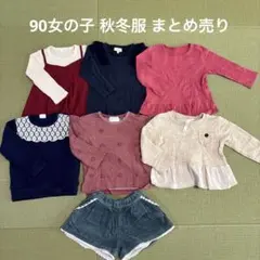 ⭐︎みわ様ご希望金額⭐︎90 女の子 秋冬服 まとめ売り