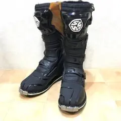 SCOYCO モトクロス オフロード ブーツブラック 25cm - メルカリ