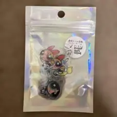 パワーパフガールズ パワパフ クリアシール シールフレーク ステッカー オーロラ