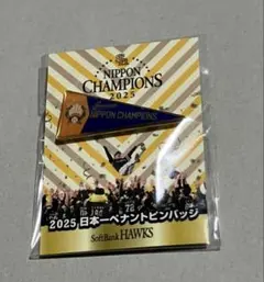 ホークス、ピンバッジ、ペナント、日本一