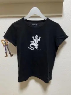 agnès b. トカゲプリント Tシャツ T3