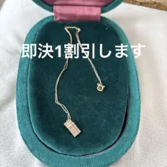 ゴールド ダイヤモンド風 ネックレス