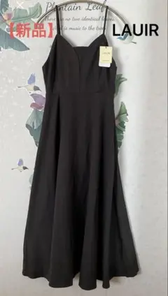 LAUIR バックリボン キャミソールワンピース Lサイズ