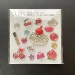 LUNA FRUIT TOPPING BONBON ステッカー