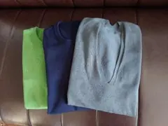 マイカアンドディールVネック　ユニクロクルーネック　長袖ニット3枚セット