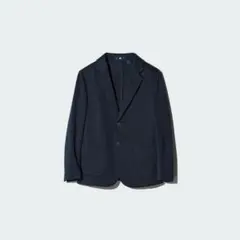 UNIQLO キッズフォーマル　ジャージージャケット　ネイビー130cm