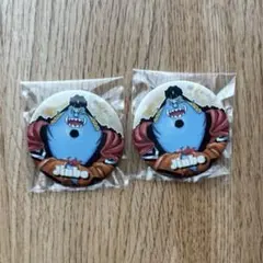 ジンベエ 10th PARTY! マット缶バッジ 2個セット