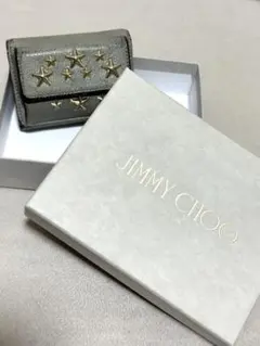 JIMMYCHOO ミニ財布 スタースタッズ 三つ折りウォレットのサムネイル