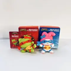 マクドナルド サンリオ キティ マイメロx ミュータントタートルズ フィギュア