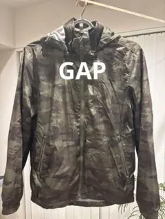 迷彩柄フード付きジャケット