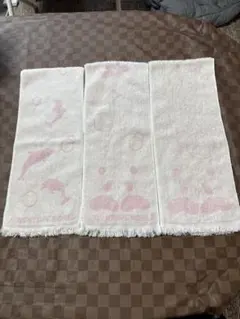 【バラ売対応OK】アドベンチャーワールド　マフラータオル　イルカ　パンダ　セット