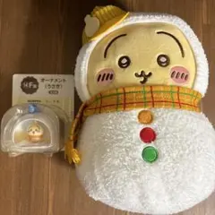 ちいかわ　エニマイくじ　うさぎセット　C賞　ぬいぐるみ　F賞　オーナメント