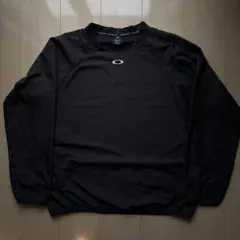 OAKLEY オークリー ナイロン プルオーバー ブラック L