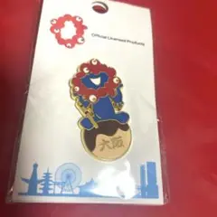 関西万博限定　ミャクミャクピンバッジ　たこ焼き　バッジ　EXPO2025