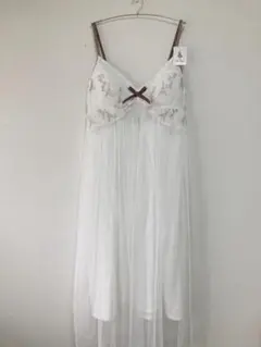 新品　リサマリ　カップ付マキシワンピース　エルマ　M オフホワイトのサムネイル