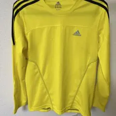 adidas イエロー 長袖ジャージ S