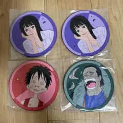 一番くじ　ワンピース　偉大なる航路へ　 G賞　ラバーコースター　4品セット