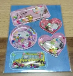 31、SNOOPY　正規品　ウォーターシール　おすそわけ