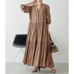 美品✨コラージュガリャルダガランテ プリーツティアード ワンピース とろみ