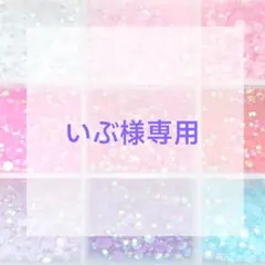 いぶ様専用ページ