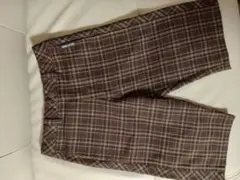 COMME CA ISM チェック柄 ハーフパンツ 100cm