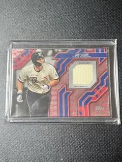 コーリー・シーガー 実使用ジャージカード 2025年