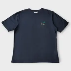 ​【COVERNAT】バックプリント サーフ柄 Tシャツ ネイビー Mのサムネイル
