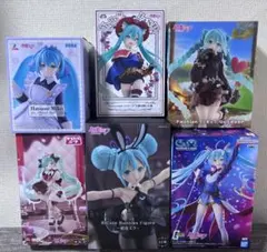 【新品未開封】初音ミク フィギュア 6個セット まとめ売り