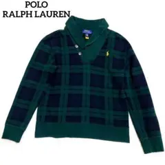 希少 ブラックウォッチ 近年 スウェット POLO RALPH LAUREN