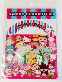 平成レトロ　サンリオキャラクターズ　シールパック　2014年　フレークシール