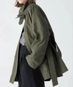 UNIQLO:C スタンドカラー　オーバーサイズコート