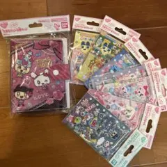 たまごっち　たまもりしーるリフィル　7枚セット&バインダー　完売たまごっち展