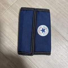 CONVERSE 三つ折り財布 ネイビー