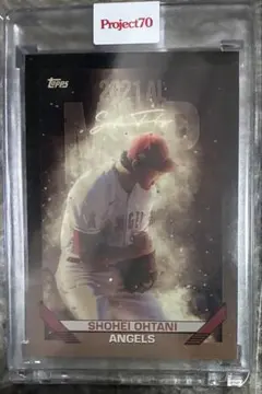 大谷翔平 Topps 2021 AL MVP Project70カード - メルカリ