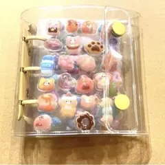 シール帳　完成品　可愛いぷくぷくシール 約200枚