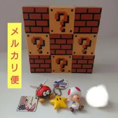 マリオ　ブロック　マスコット　（おまけ付き）