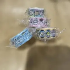 ちいかわ　くら寿司　マスキングテープ　4種セット