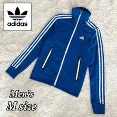 アディダス トラックジャケット ファイヤーバード ブルー メンズ Mサイズ