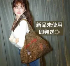新品 MAISON BIBIY. LEOPARD TOTEヒョウ柄トートバッグ - メルカリ