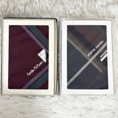 新品未使用品✨ ピエール カルダン セシリア マクウェン ハンカチ 2枚セット