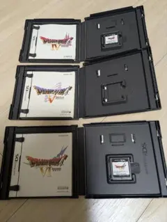 ドラゴンクエスト 4と6 2本セットと5の空箱