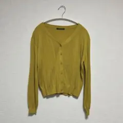 INGNIカーディガン  イエロー