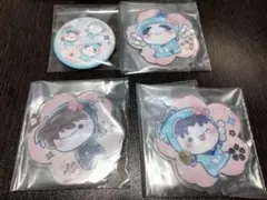 忍たま乱太郎　ふんわり桜もちぴこの段　アクスタ+缶バッチセット