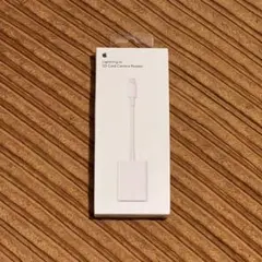 Apple 純正 Lightning SDカード カメラリーダー