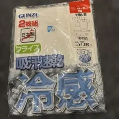 グンゼ半袖U首シャツ