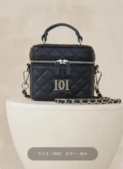 ダーリッチ バニティバッグ ブラック 黒