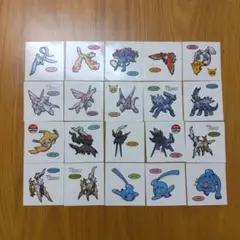 ポケモンパンシール　デコキャラシール　伝説のポケモン