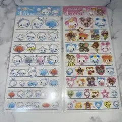 平成ファンシー あわわちゃん 4サイズステッカー セット