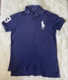 Polo Ralph Lauren ビックポニー ネイビー ポロシャツ M - メルカリ