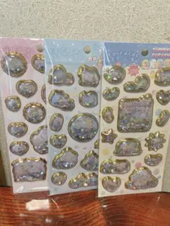 【本日限定価格 1枚860円 匿名】すみっコぐらし キラッとぷくぷくエアーシール